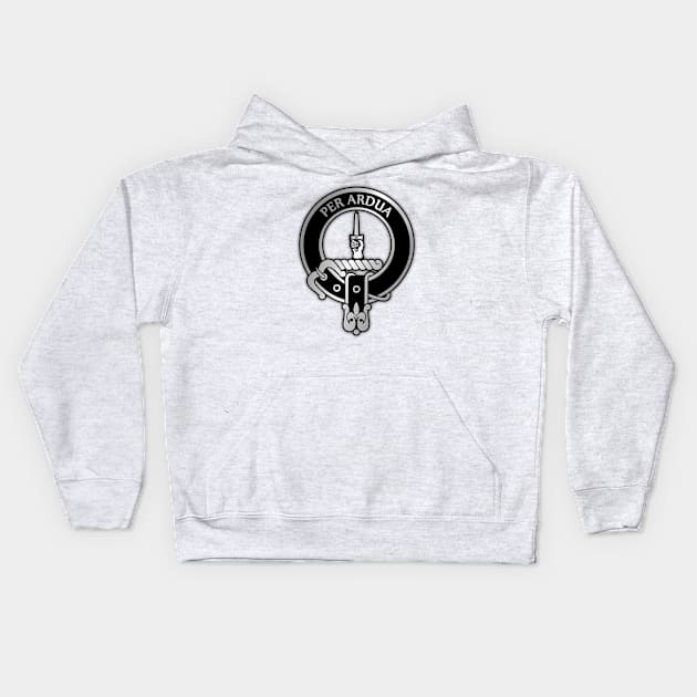 Clan MacIntyre Crest Kids Hoodie by Taylor'd Designs